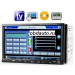 	 2 DIN 7.0 Inch Touch Screen Car DVD Player - TV - AM / FM 